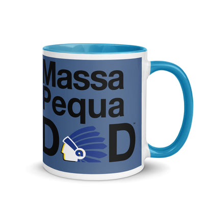 Massapequa Dad Modern Chiefs Mug with Color Inside