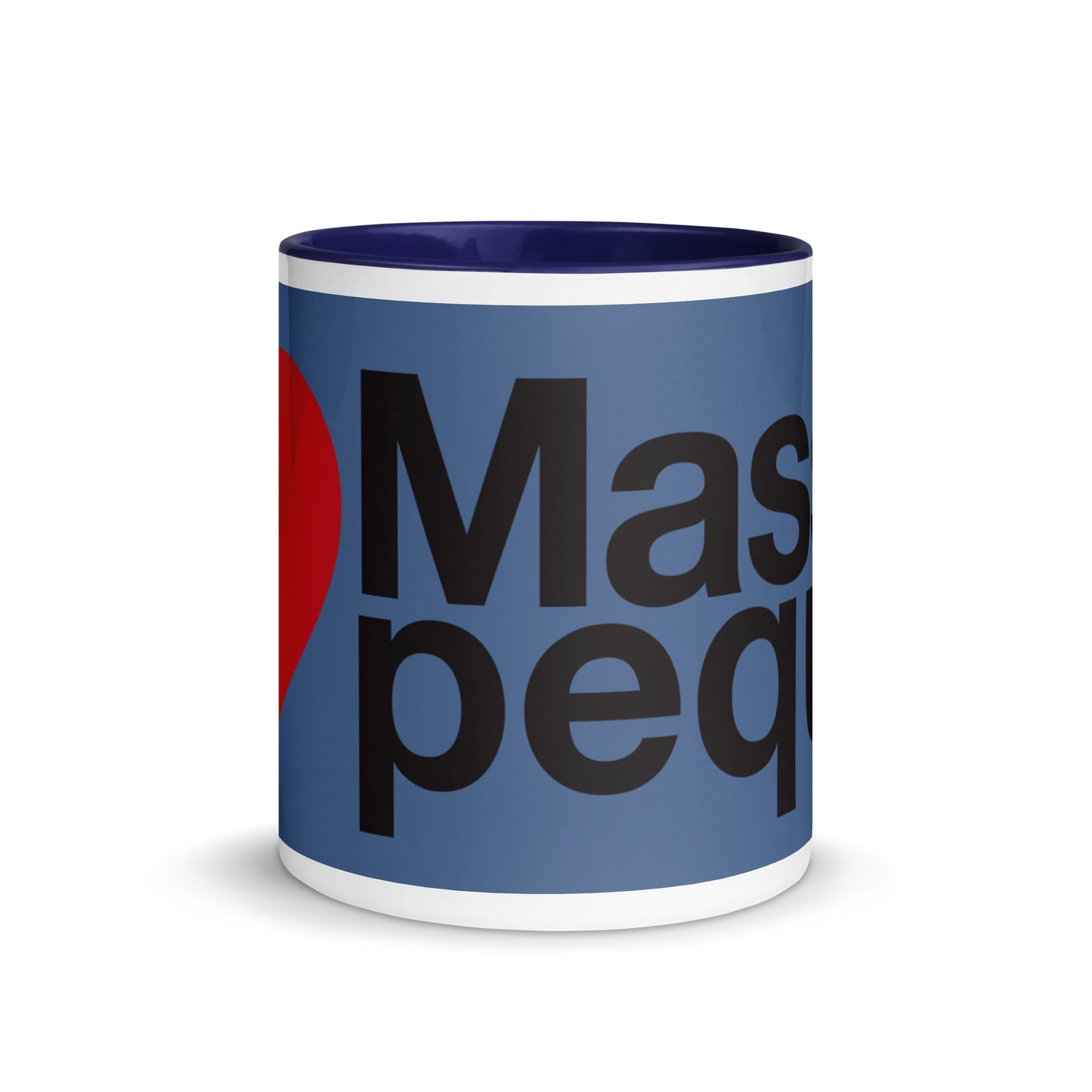 I Love Massapequa Mug with Color Inside