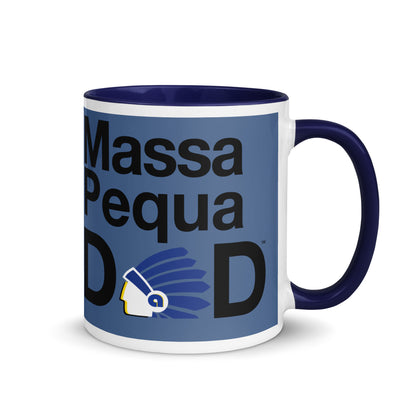 Massapequa Dad Modern Chiefs Mug with Color Inside