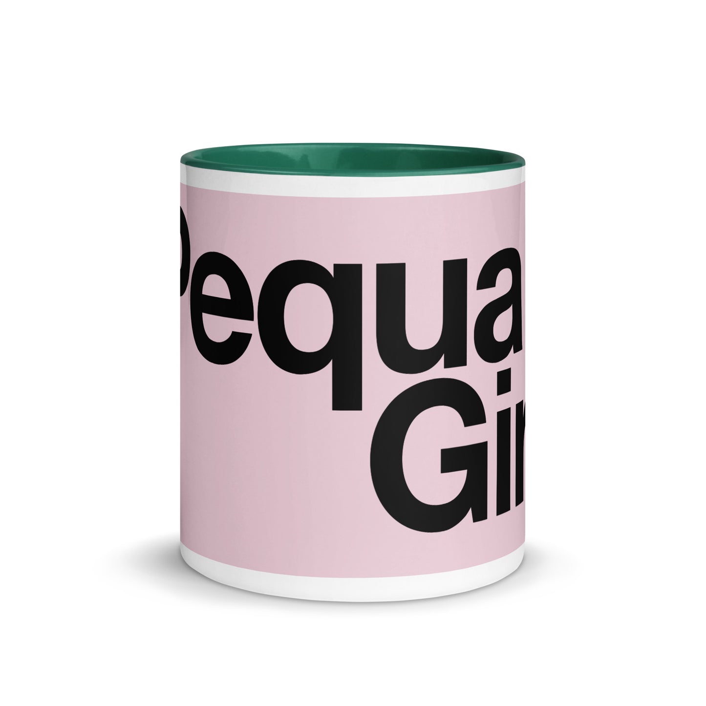 Massapequa Pequa Girl Mug with Color Inside