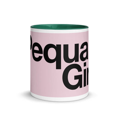 Massapequa Pequa Girl Mug with Color Inside