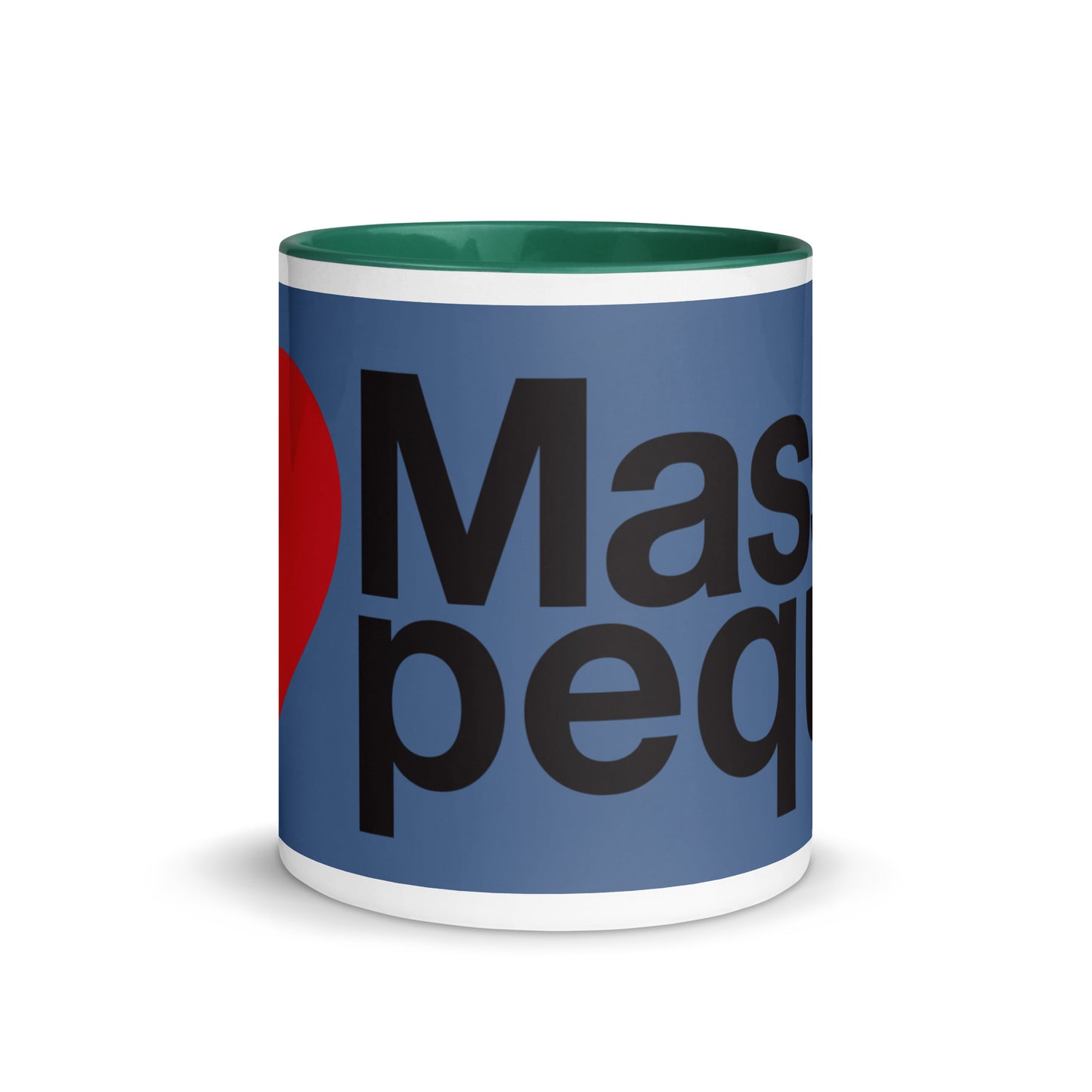 I Love Massapequa Mug with Color Inside