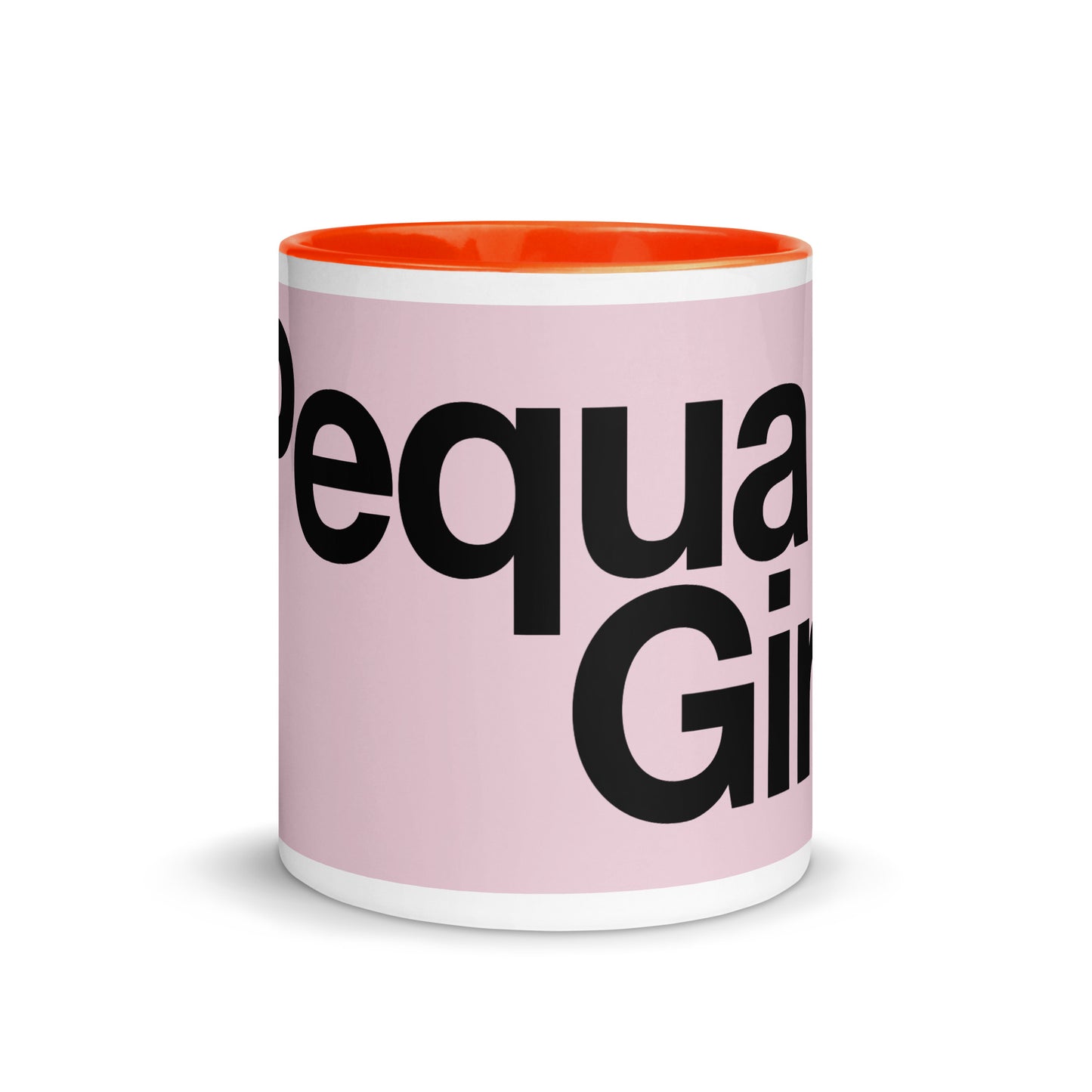 Massapequa Pequa Girl Mug with Color Inside