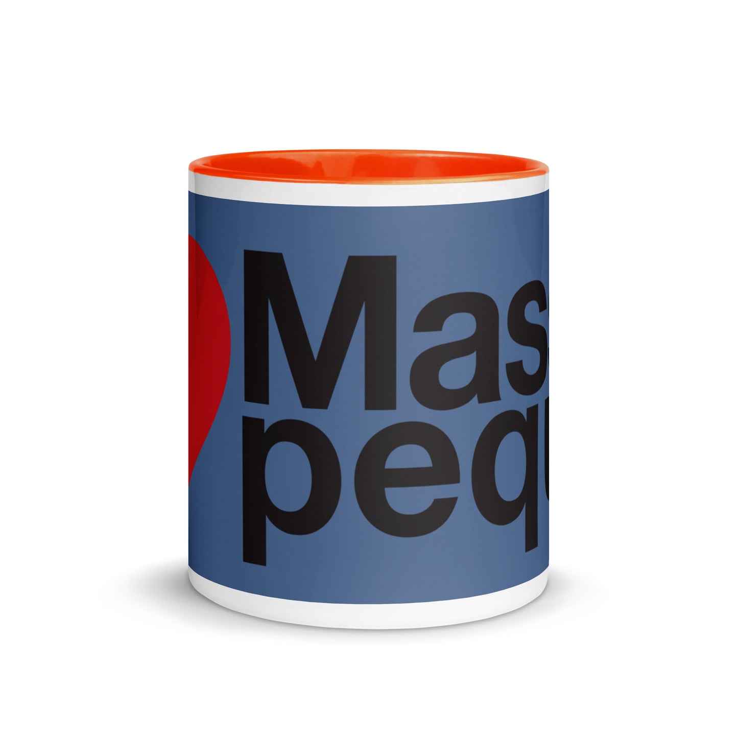 I Love Massapequa Mug with Color Inside