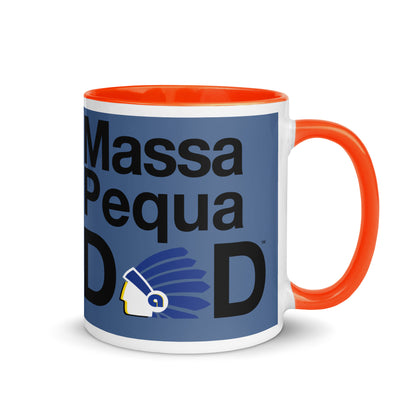 Massapequa Dad Modern Chiefs Mug with Color Inside