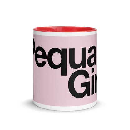 Massapequa Pequa Girl Mug with Color Inside