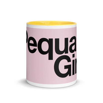 Massapequa Pequa Girl Mug with Color Inside