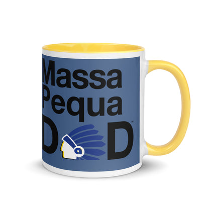 Massapequa Dad Modern Chiefs Mug with Color Inside