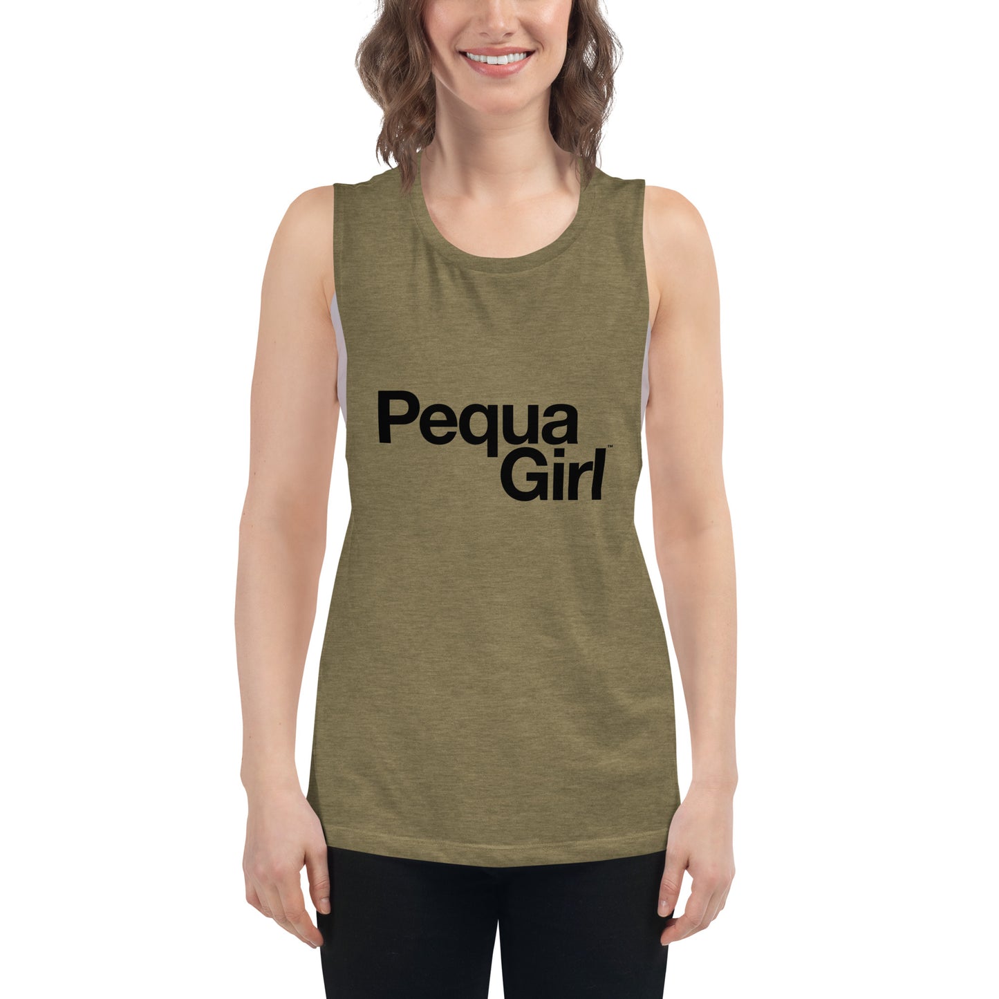 Massapequa Pequa Girl Ladies’ Muscle Tank