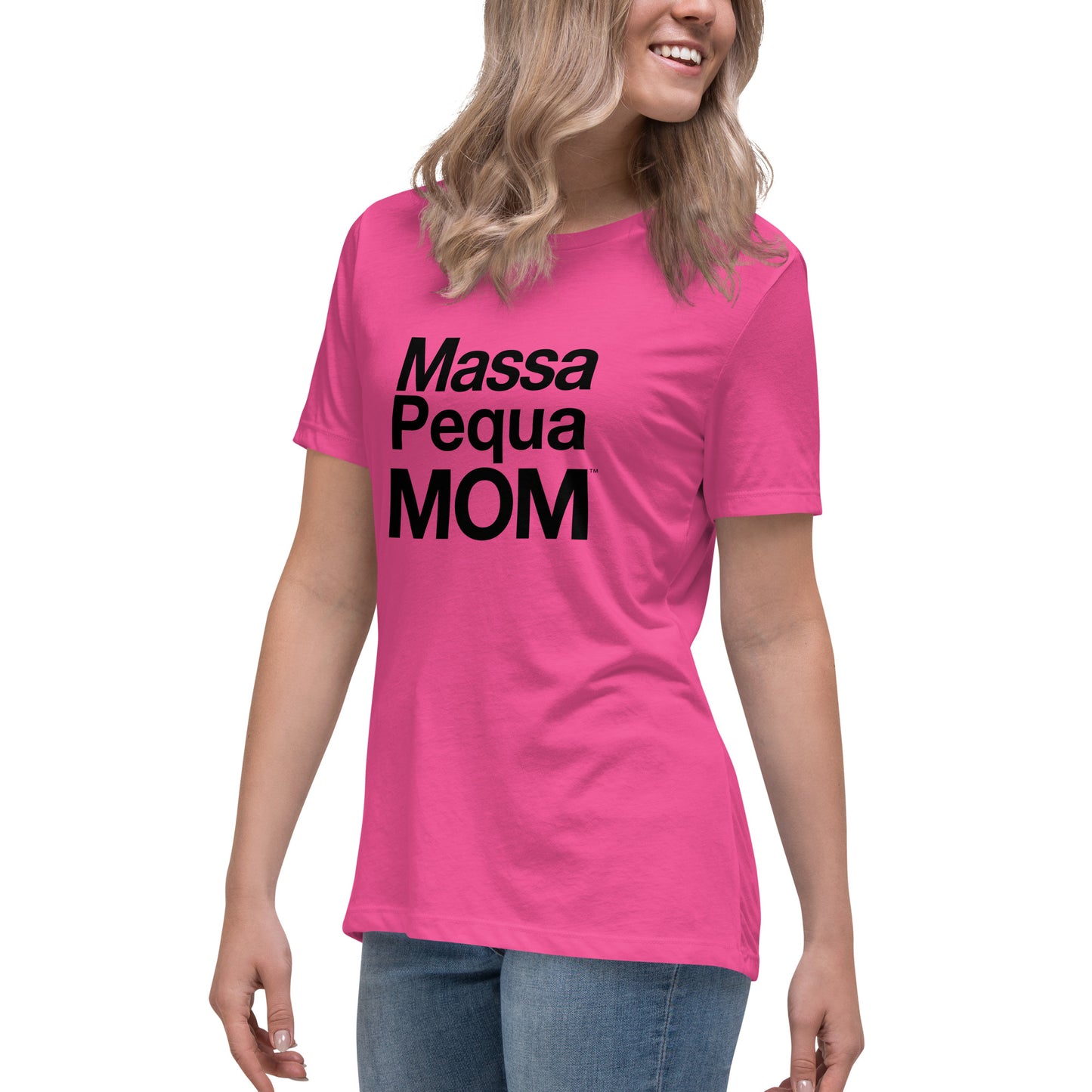 Massapequa Mom Womens Relaxed T-Shirt