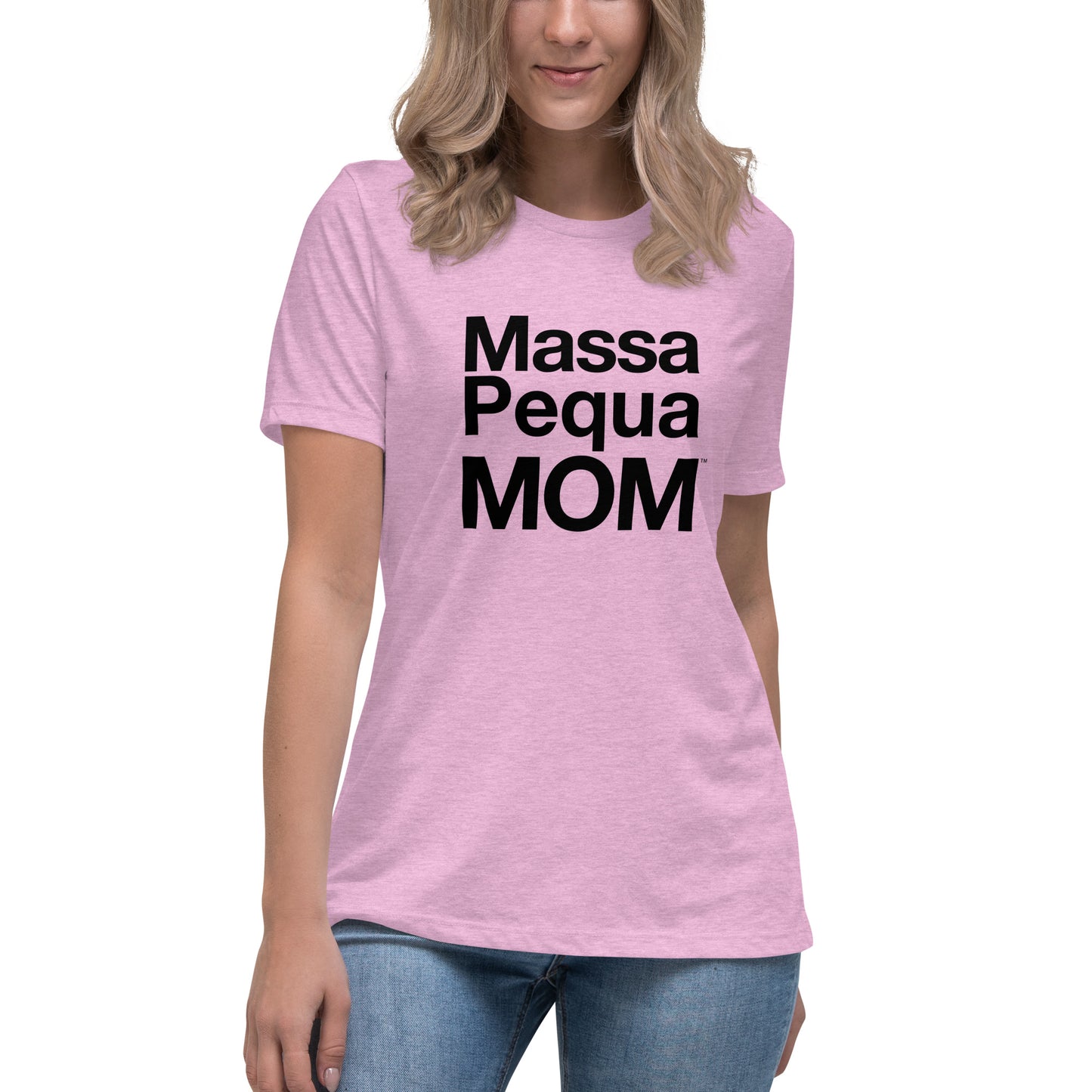 Massapequa Mom Womens Relaxed T-Shirt