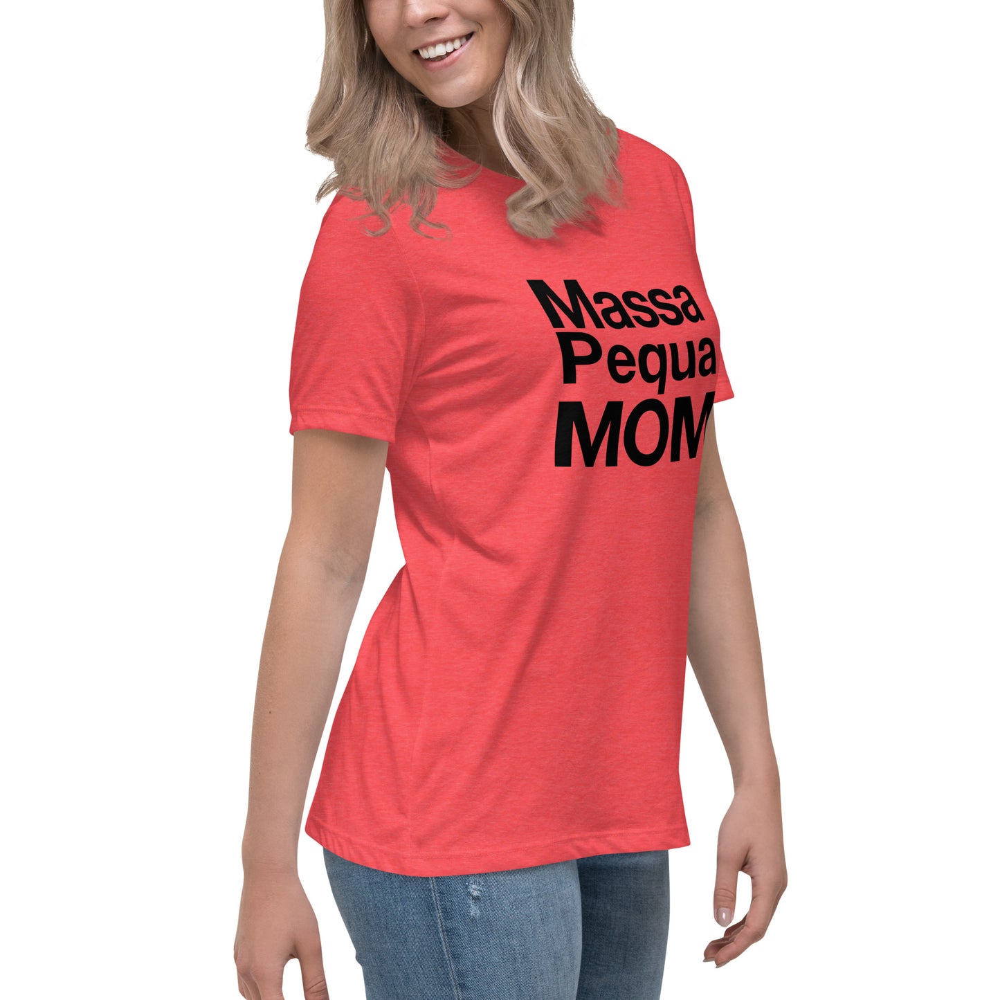 Massapequa Mom Womens Relaxed T-Shirt