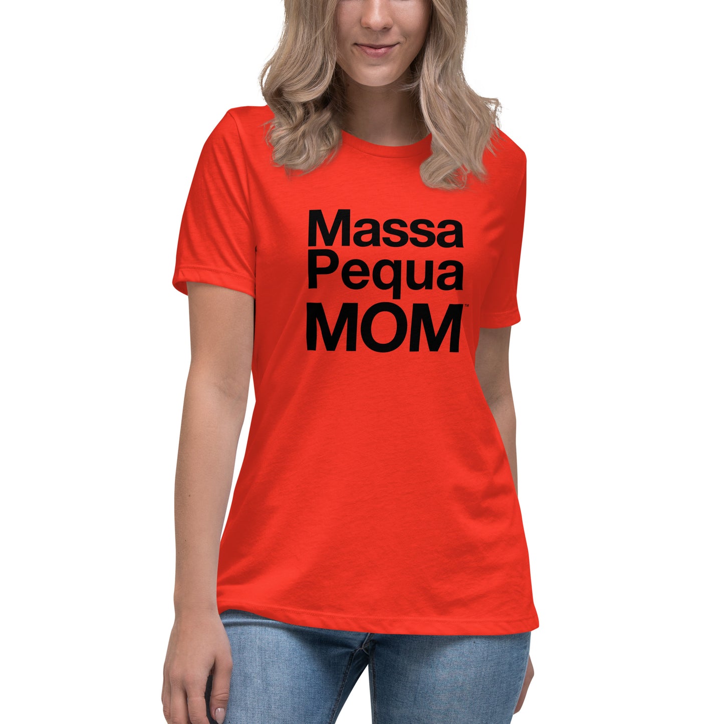 Massapequa Mom Womens Relaxed T-Shirt