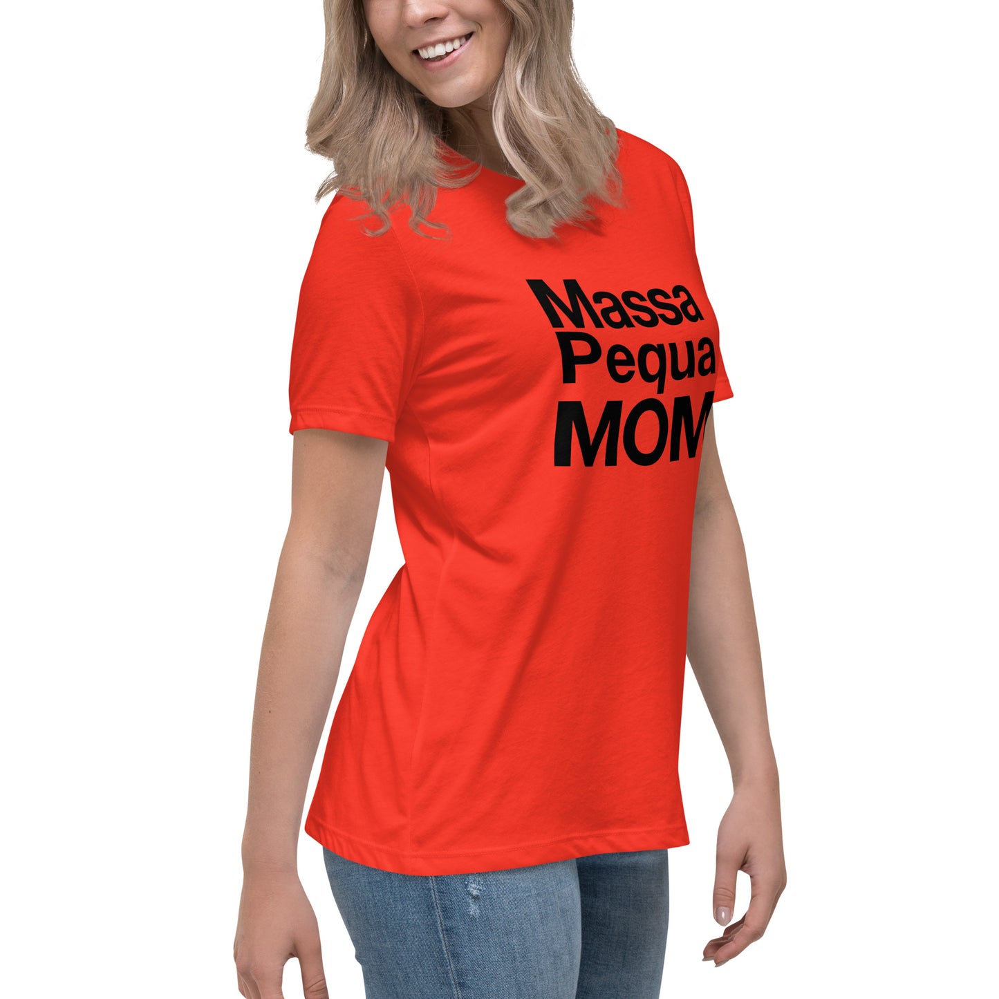 Massapequa Mom Womens Relaxed T-Shirt