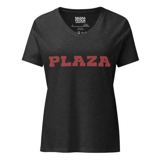 Plaza Women’s relaxed v-neck t-shirt