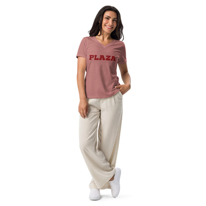 Plaza Women’s relaxed v-neck t-shirt