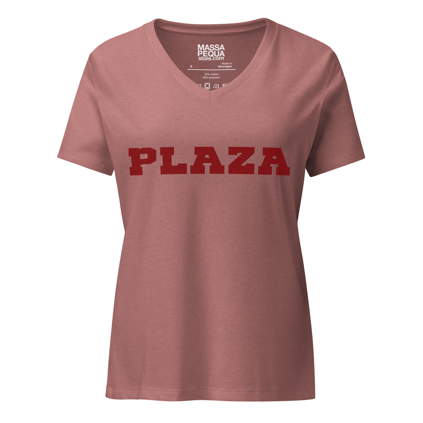 Plaza Women’s relaxed v-neck t-shirt