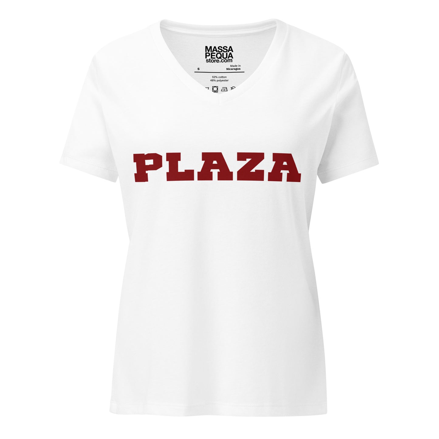 Plaza Women’s relaxed v-neck t-shirt