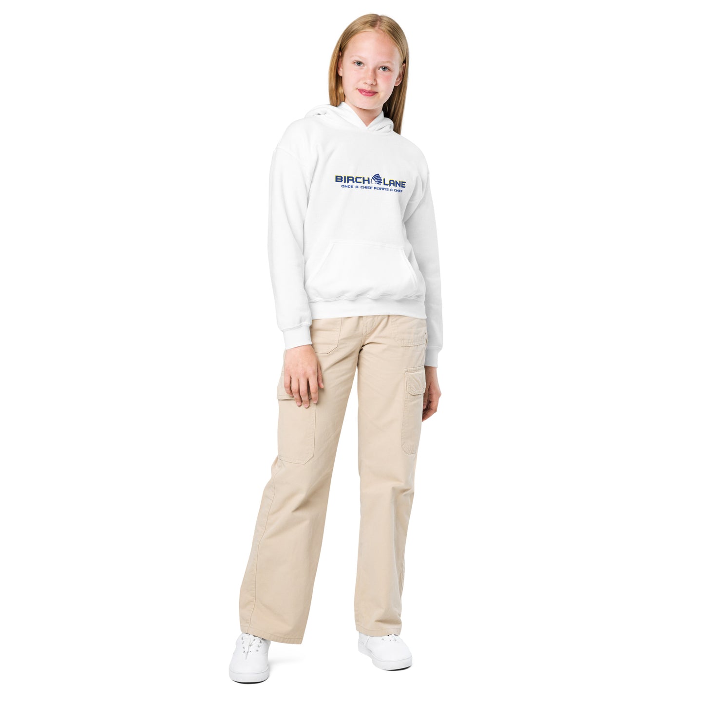 Massapequa School Chiefs Youth heavy blend hoodie - Birch Lane