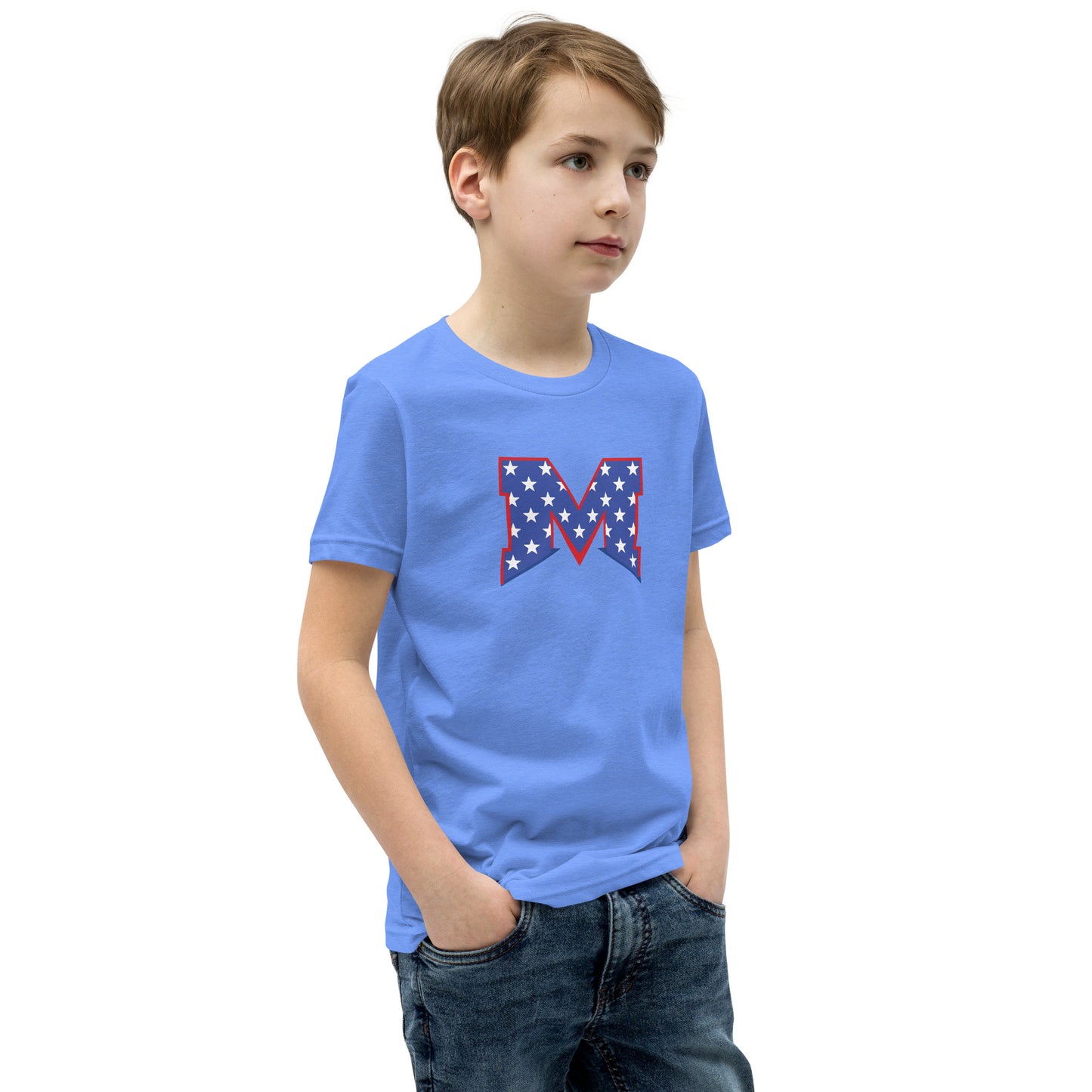 Massapequa Teens & Kids USA Youth Short Sleeve T-Shirt