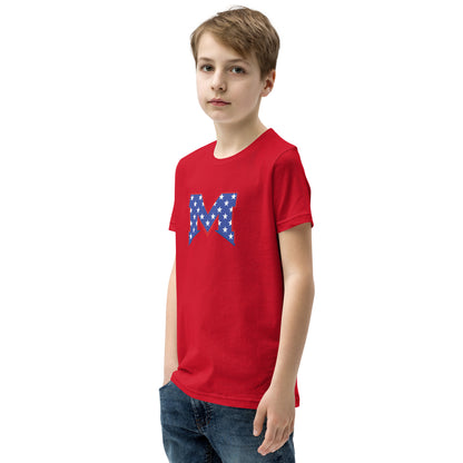 Massapequa Teens & Kids USA Youth Short Sleeve T-Shirt